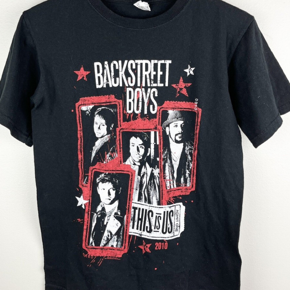 BACKSTREET BOYS This Is Us Tour 2010 Size S